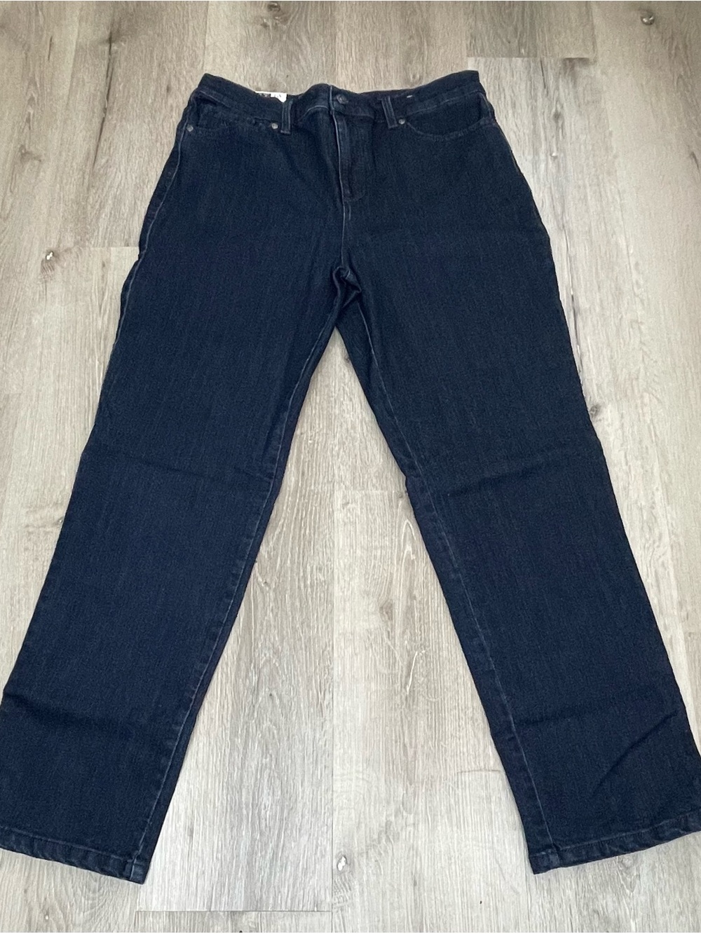 Amanda High-Rise Tapered Leg Jeans